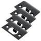 thumbnail image 3 of GOOHOCHY 4 placas de cerrojo de acero inoxidable para reforzar la puerta, para asegurar la estabilidad y la alineación de la cerradura., 3 of 8