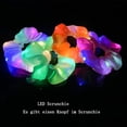 thumbnail image 2 of Bandas elásticas luminosas para el cabello, 6 unidades, bandas para el cabello con LED, 3 modos de luz, accesorios para el cabello que brillan en la oscuridad para mujeres y niñas, para observar la, 2 of 6