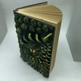 thumbnail image 5 of TIELUTT Book Resin Crafts Notebook 1.1 Exquisite Handmade Journal for Writing and Sketching Minimalist Dotted for School Spiral College Ruled 5 Subject Graph Paper Loose Leaf Hardcover, 5 of 5