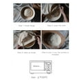 thumbnail image 2 of 5 Size Proofing Basket,Bread Baking Leaven Dough Proofing Basket with Linen Liner Cloth, Round Banneton Proofing Rattan Basket, Reusable, 2 of 10