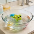 thumbnail image 5 of Children Bath Toys for Babies Swimming and Water Play Toys Wind Up Floating Boat Green Pink, 5 of 6
