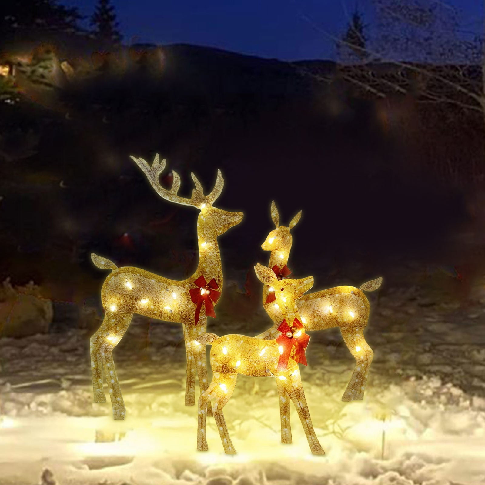 Boule Lumineuse de Noël Géante à LED Extérieur Professionnelle