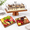 Rectangular 17*13*9, variant on Wood Cake Stand With Lid 2-in-1 Holder Dome Square