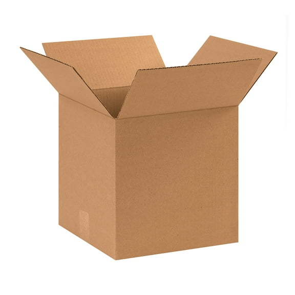 The Packaging Wholesalers Corrugated Boxes 11" x 11" x 11" Kraft 25/Bundle BS111111