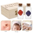 thumbnail image 5 of Toyvian Keepsake Storage Box Set - Elegant Rectangular Wood Design for Birth Memories and Special Keepsakes, 5 of 5