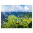 thumbnail image 2 of Rice Field Valley Panorama du Vietnam - Impression sur Toile Paysage, 2 of 3