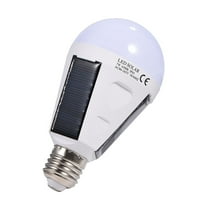 Solar Panel LED Light Bulb Portable Waterproof Indoor/Outdoor Hiking Camping Emergency Lamp 7W