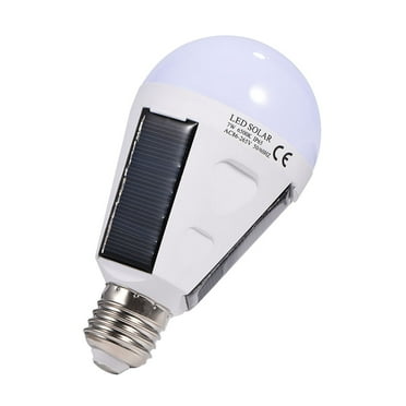 Solar Panel LED Light Bulb Portable Waterproof Indoor/Outdoor Hiking Camping Emergency Lamp 7W