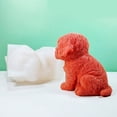 thumbnail image 6 of Milue Dog Mold for DIY Decoration Making Soap 3D Stereo Sitting Dog Candle Mold, 6 of 13
