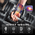 thumbnail image 7 of WYOX 12" Weightlifting Wrist Wraps for Men & Women – Professional Wrist Support with Heavy Duty Thumb Loop, Best for Powerlifting, Bodybuilding, Strength Training & Gym Workouts, 7 of 7