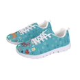 thumbnail image 6 of Chririnla Mesh Running Shoes for Walking, Breathable Lace up Sneakers for Women and Men, Veterinary Pug Print, 6 of 11