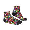 thumbnail image 3 of Bingfone Easter Eggs2 Design Patterned Men'S Women'S Casual Cotton Socks, 3 of 9
