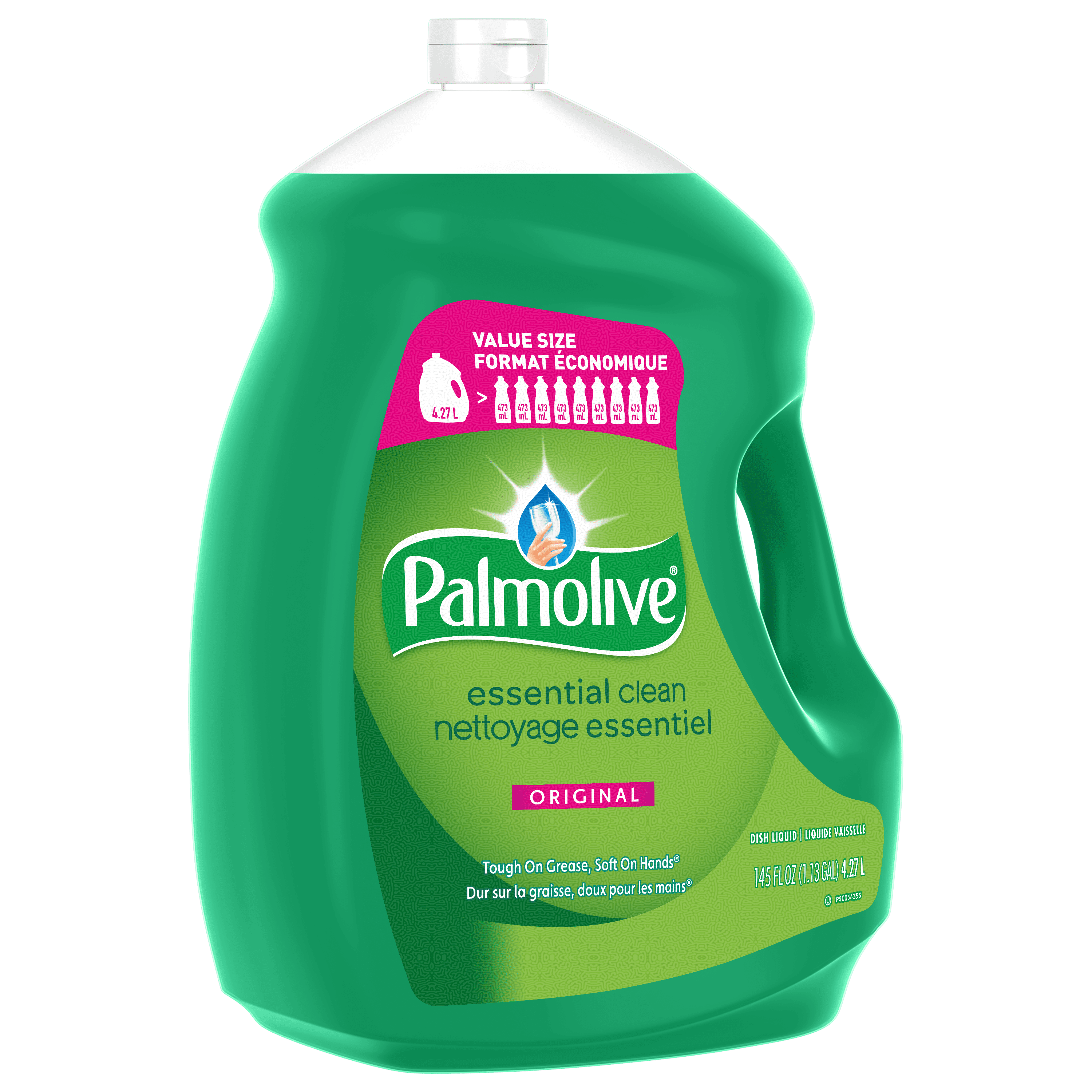 Palmolive Essential Clean Liquid Dish Soap, Original Scent, 145oz