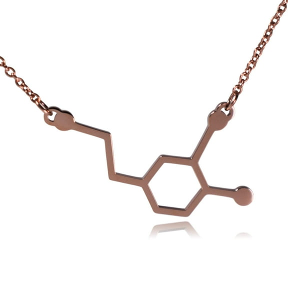Dopamine Molecule Necklace | Clayton Jewelry Labs