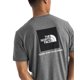 thumbnail image 4 of Camiseta THE NORTH FACE Core Box NSE para Hombre en Gris Talla S, 4 of 5