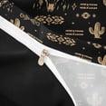 thumbnail image 4 of Erosebridal Black Brown Aztec Queen Duvet Cover Set,Tribal Symbol Mysterious Aztec Bedding For Adults 3 Pieces,No Comforter,Reversible, 4 of 6