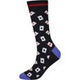 thumbnail image 4 of GHSDFBB Men's 2/4 Packs Fun Crazy Novelty Dress Crew Socks, 4 of 6