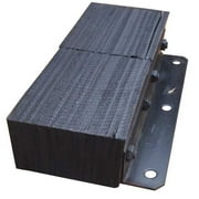 Manufacturer Varies Dock Bumper,20x4-1/2x10-1/2 In.,Rubber 26W604