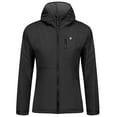 thumbnail image 6 of Little Donkey Andy Windbreaker for Women, Breathable Water Resistant Light Jacket with Hooded Black XS, 6 of 7