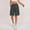 380#Dark Gray, variant on Womens Bermuda Shorts Knee Length Wide Leg Long Cargo Shorts with Multi Pockets Summer High Waisted Hiking Short Pants Pink 2XL