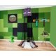 thumbnail image 2 of Cortinas con dosel para cama, diseño Minecraft Enderman, decoración para dormitorio infantil, 2 of 8