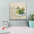 thumbnail image 4 of Epic Graffiti 'Green Apple I Neutral' by Carol Rowan, Giclee Canvas Wall Art, 12"x12", 4 of 8