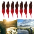 thumbnail image 3 of Joernso 10Pcs/Set 50mm/1g Artificial Bait Front and Rear Two-color Increase Temptation Long Service Life Professional Fishing Lure for Fishing, 3 of 8