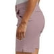 thumbnail image 3 of Pantalones cortos elásticos de cintura alta con bolsillos para mujer - Ropa informal elegante para el trabajo, poliéster, tallas 4-12 EE. UU., tallas grandes disponibles, 3 of 7