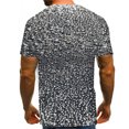 thumbnail image 3 of DPTALR T-shirt à Col Rond Imprimé à Manches Courtes pour Hommes, 3 of 3