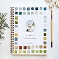 thumbnail image 3 of Watercolor Workbook for Beginners - Watercolor Work Books Easy-to-Paint Designs, Simple Painting Project Gift for Artists & Kids, Travel-Friendly, 3 of 5