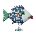 thumbnail image 2 of Allen Designs "Fishy Lips" Whimsical Pendulum Wall Clock, 2 of 2