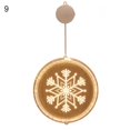 thumbnail image 2 of OUSITAID 3D Christmas Tree LED Pendant Lights Hanging Night Lamp Window Indoor Home Decor, 2 of 8