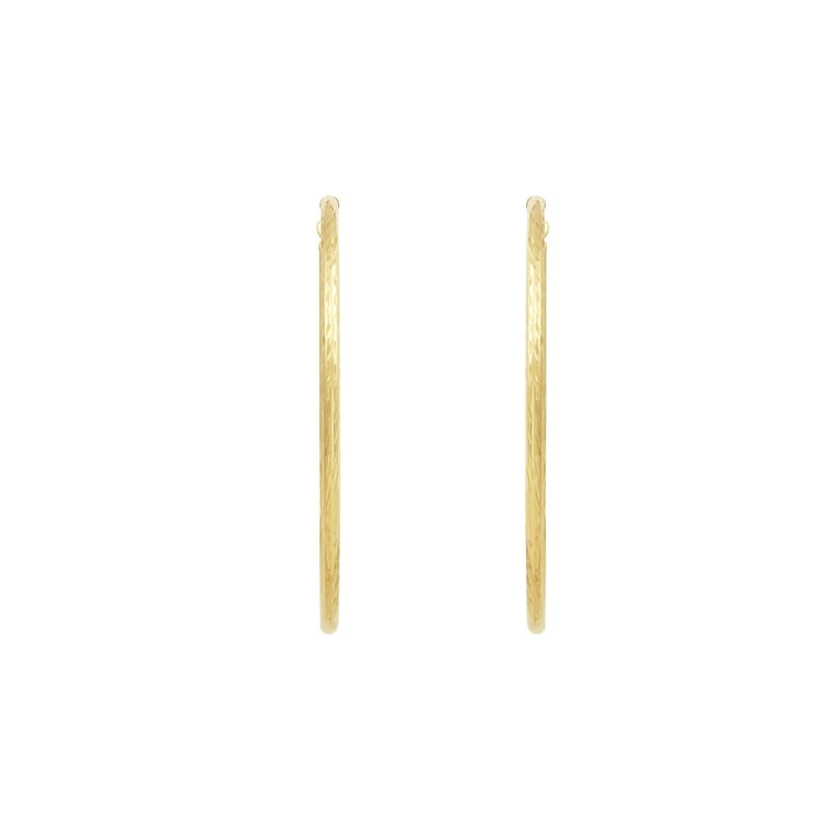10 karat gold hoop sale earrings at walmart