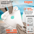 thumbnail image 4 of NeverBreak Parts Igloo Cooler Replacement Hinge and Latch Set, 4 of 6