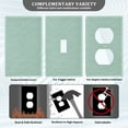 thumbnail image 5 of IAUYY Retardant PC Material Duplex Outlets Switch Plate Covers Easy DIY Installation with Screws Light Switch Cover Plate Negative Space, 5 of 9
