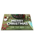 thumbnail image 2 of Large Christmas Decor Doormat for Home, Holiday Letter Print Indoor Carpet Rug, Non-Slip Kitchen Bedroom Floor Mat (60x90cm), 2 of 3