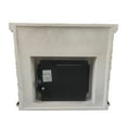 thumbnail image 5 of FESTIVO 45 in. Freestanding Electric Fireplace in Tan, 5 of 9