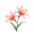 thumbnail image 6 of Watercolor Flower Theme Stickers, Waterproof Flower Theme Sticker for Water Bottle Laptop Phone Cases Planner Skateboard Luggage Helmet Party Favor Decor, Ideal for Adults Teens Teacher Rewards, 6 of 9