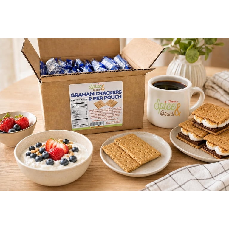 Honey Maid Graham Crackers, Portion Pack in Twin Packs, 80