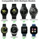 thumbnail image 4 of 20mm Watch Band Compatible with Samsung galaxy watch 4 band 40mm/44mm,galaxy active 2 watch band 40mm,galaxy watch active 2 bands 44mm,galaxy watch 3, 4 of 4
