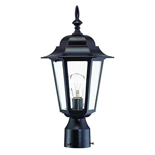 Acclaim 6117ABZ Camelot Collection 1-Light Post Mount Outdoor Light Fixture, Architectural Bronze