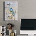 thumbnail image 3 of ADALE Canvas Animal Wall Art Modern Paintings & Prints Decorations Blue Resting Heron Abstract Nature Wall Hanging Artwork for Bedroom Living Room Office Kitchen Framed 8x12 Inch, 3 of 6