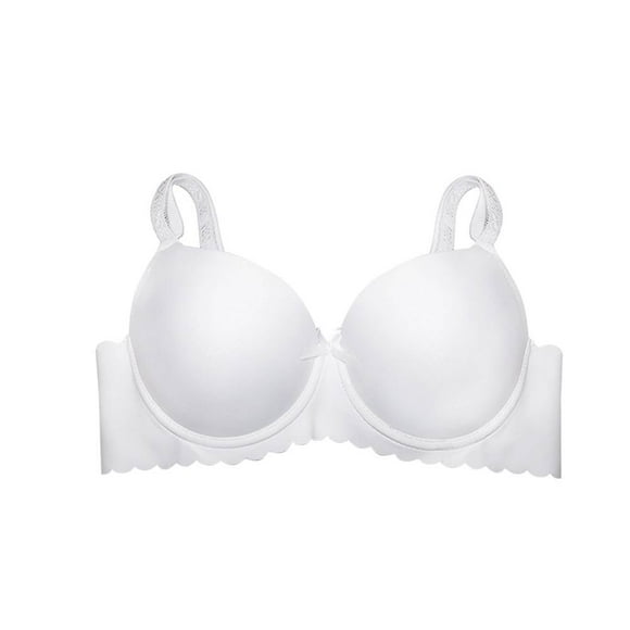 Brasier Secret Treasures para Mujer Corte Ondulado Blanco Talla 32B