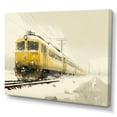 thumbnail image 2 of DESIGN ART Designart "Train On The Move Iii" Transportation Train Canvas Print 20 in. wide x 12 in. high, 2 of 5