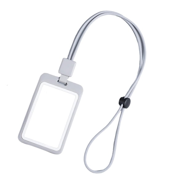 Giaone Identity Card Badge Holder Card Case with Retractable Badge Reel for Office