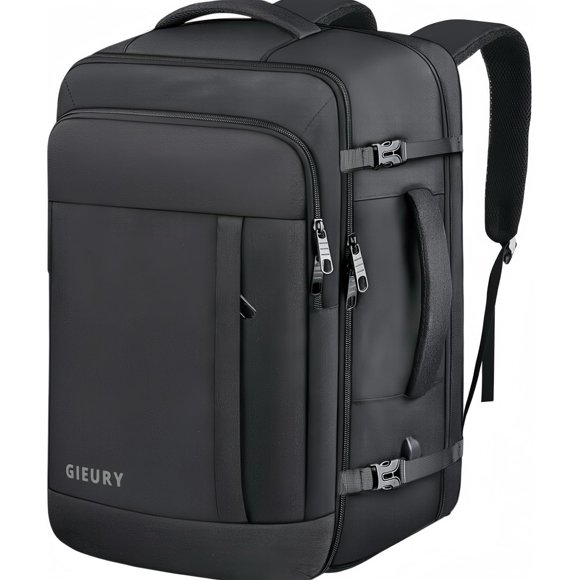 Sac à Dos Cabine 55 L, Grand Sac à Dos de Voyage pour Hommes et Femmes, Sac Extensible Grande Capacité 60 L pour Avions, Cadeaux de Voyage pour Hommes Femmes, Convient à 1