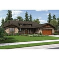 thumbnail image 2 of The House Designers: THD-3153 Builder-Ready Blueprints to Build a Ranch House Plan with Crawl Space Foundation (5 Printed Sets), 2 of 10