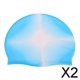 thumbnail image 1 of Gorro de piscina,Gorro de ducha,Gorro de natación,Ducha,Baño impermeable,Impermeable 2 piezas, 1 of 8