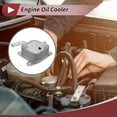 thumbnail image 2 of Enfriador de aceite del motor Unique Bargains para Mitsubishi L200 2017-2021, enfriador de aceite de transmisión No.1240A100, aleación de aluminio, 1 Pcs, 2 of 6