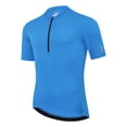 thumbnail image 3 of LPZOOGU Men's Half Zip Short Sleeve Cycling Jersey Quick Dry Moisture Wicking Biking Top Ideal for Road & Mountain Biking, 3 of 7